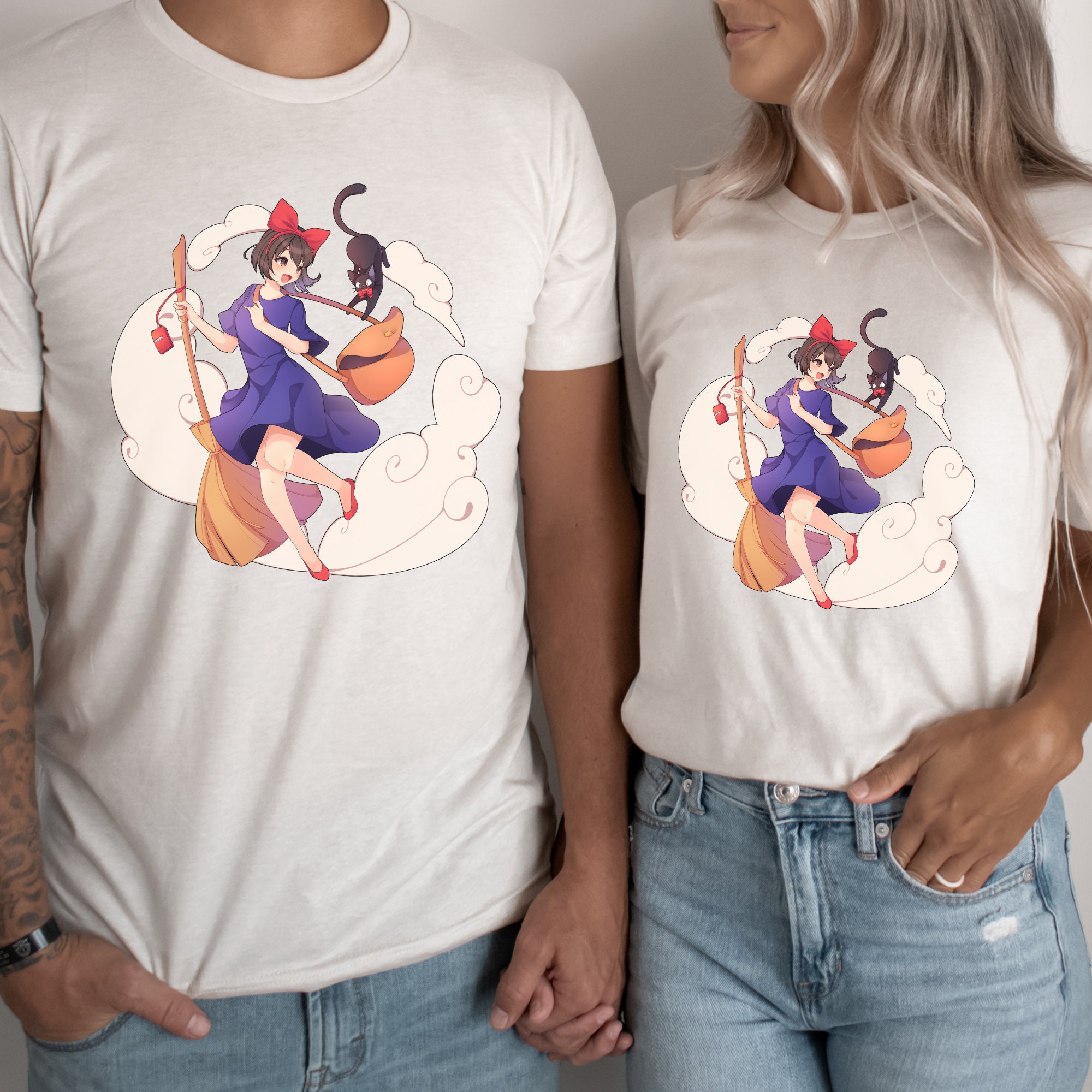 Discover Kikis Lieferservice inspiriertes Kiki und Jiji Unisex Shirt