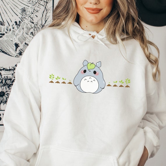 Ghibli Inspired Chibi Totoro Hoodie 