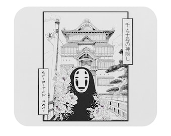 Rechthoekige muismat geïnspireerd op Spirited Away
