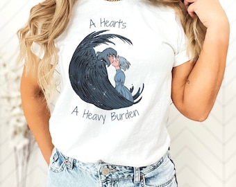 Howl's Moving Castle Inspired Howl & Sophie "A Heart's A Heavy Burden" Women's Shirt
