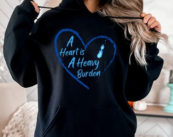 A Heart is a Heavy Burden Howl's Moving Castle Inspired Unisex Hoodie