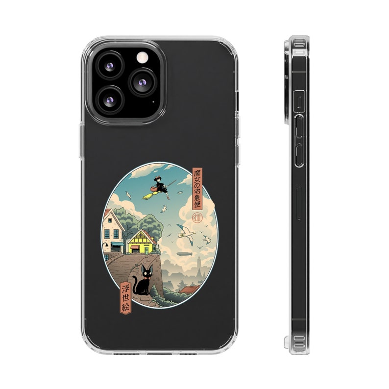Kiki's Delivery Service Inspired Kiki and Jiji Phone Case Etsy