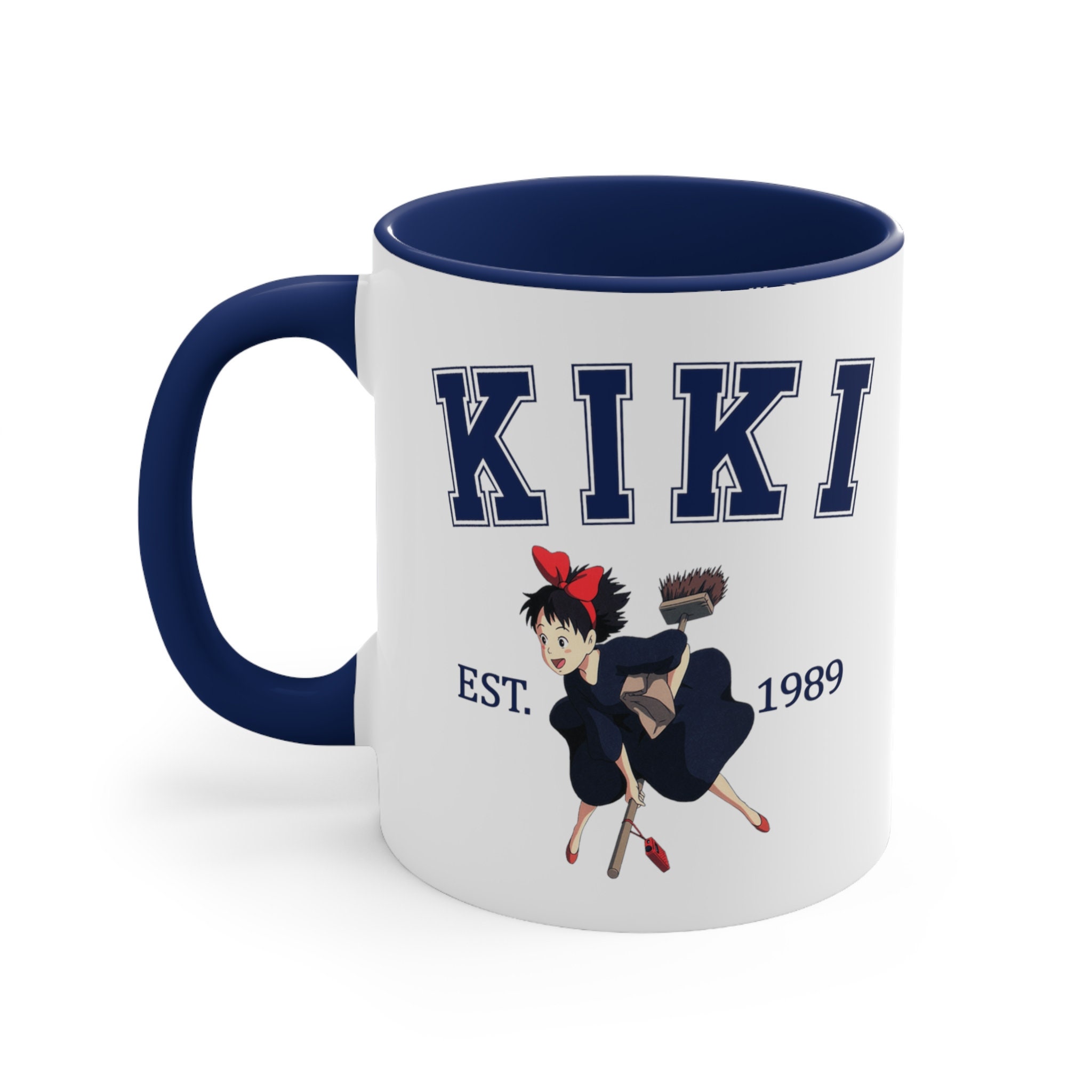 魔女の宅急便をイメージしたキキのコーヒーマグカップ、11オンス