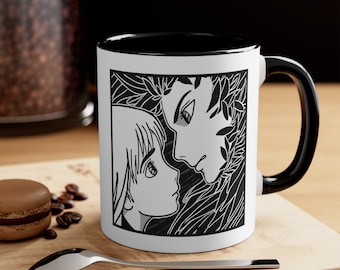 Howl's Moving Castle Inspired Accent Coffee Mug, 11oz
