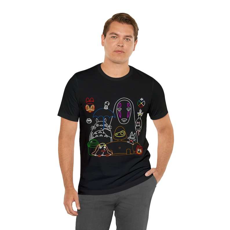 Ghibli Characters Inspired Unisex T-shirt image 3