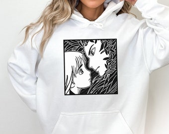 Bluza z kapturem unisex inspirowana Ruchomym Zamkiem Hauru