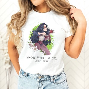 Schneewittchen Damen Shirt, Disney World Shirt, Disneyland Shirt, Schneewittchen Shirt
