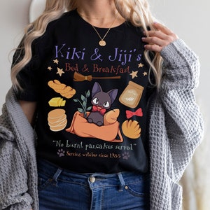Kiki & Jiji&#39;s Bed and Breakfast Kiki&#39;s Delivery Service Inspired Unisex T-shirt