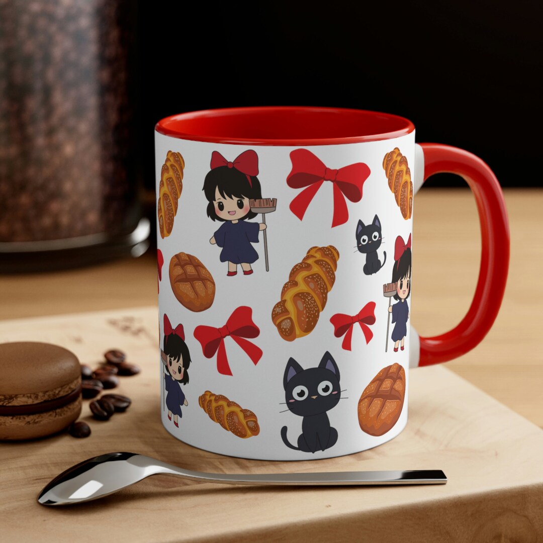 Kiki's Delivery Service Inspired Kiki & Jiji 11 Oz. Mug - Etsy