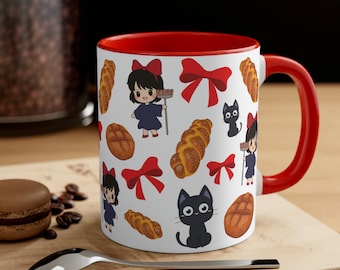 Kiki's Delivery Service Inspired Kiki & Jiji 11 oz. Mug