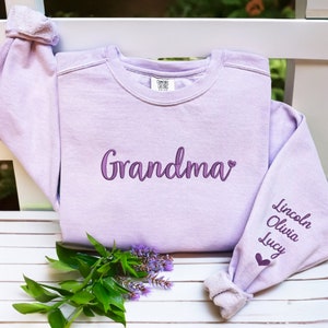 Personalized Mimi Embroidered Shirt Mimi Est With Kid Names - LuvinGift
