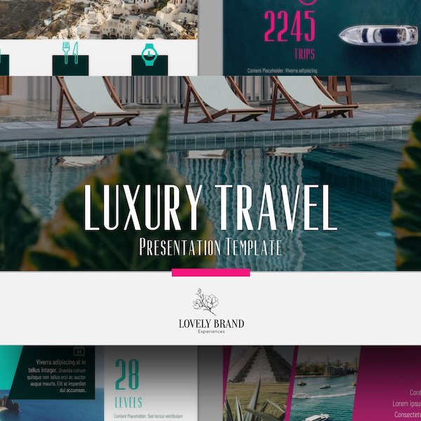 Luxury Travel PowerPoint Presentation Template