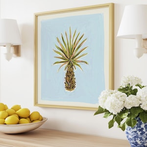 Charleston Palmetto Tree Art Print | Southern Coastal Decor | Digital Download image 7