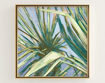 Palmetto Tree Wall Art Print | Abstract Botanical Print | Instant Download | Coastal Southern Decor