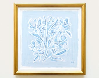 Floral Botanical Print | Grandmillennial Style Wall Art | Digital Download