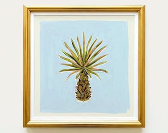 Charleston Palmetto Tree Art Print | Southern Coastal Decor | Digital Download