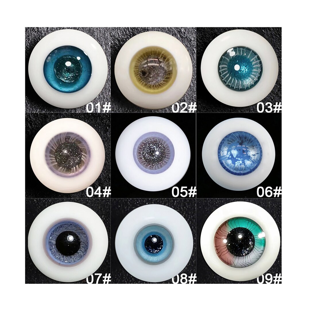 Variety of Colors Glass Doll Eyes BJD Toy Eyes Art Doll Etsy
