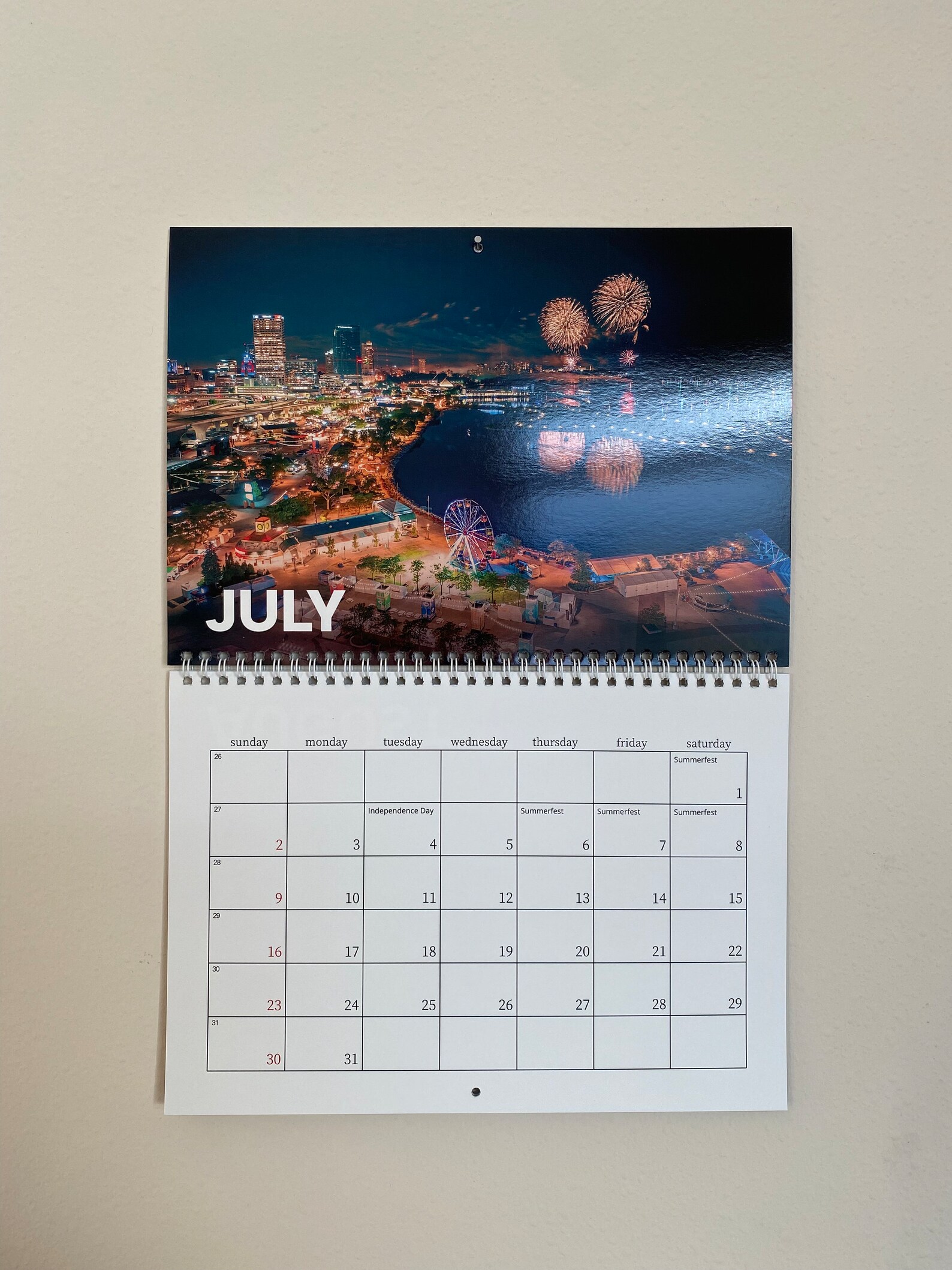 2023 Milwaukee Calendar Etsy