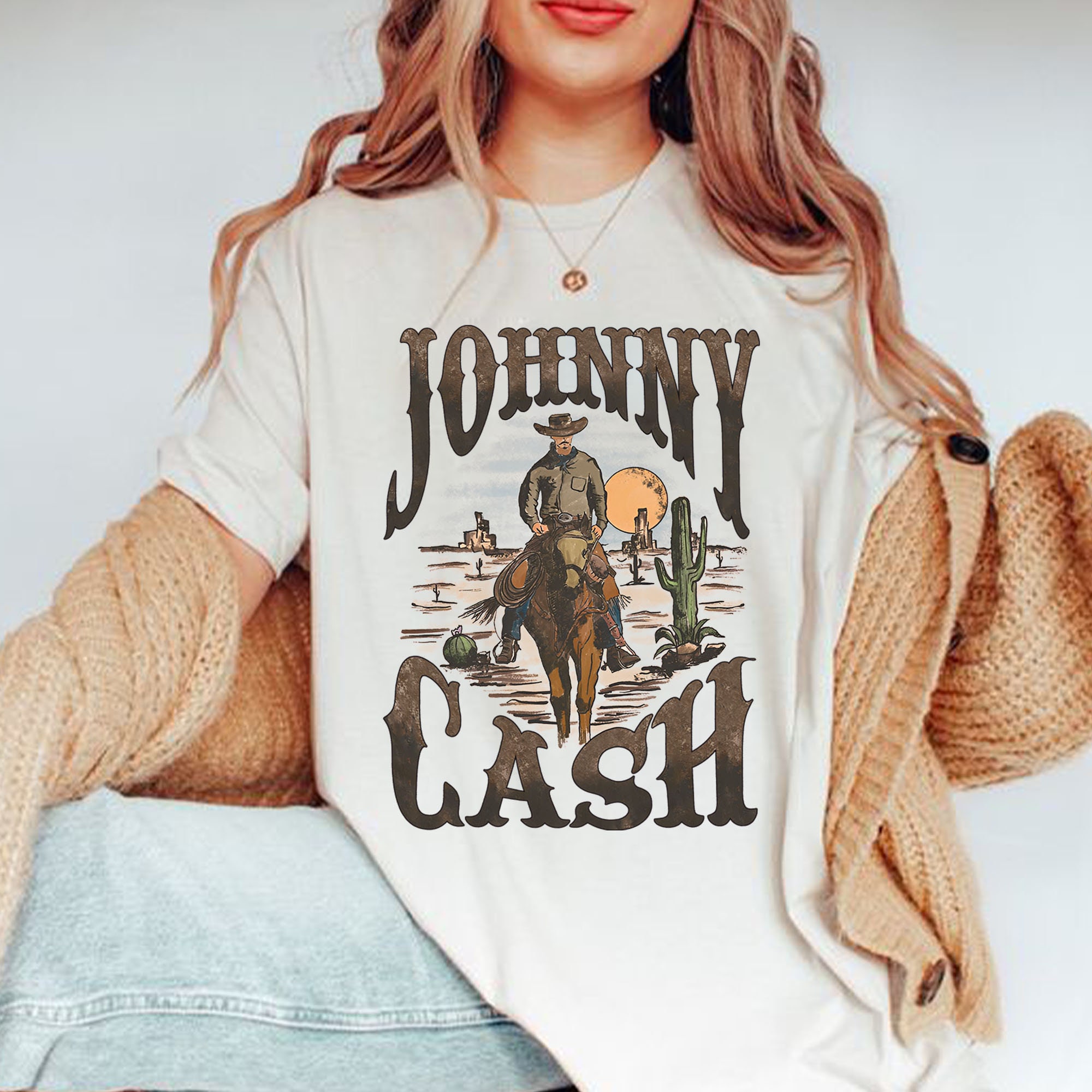 johnny cash tie dye shirt