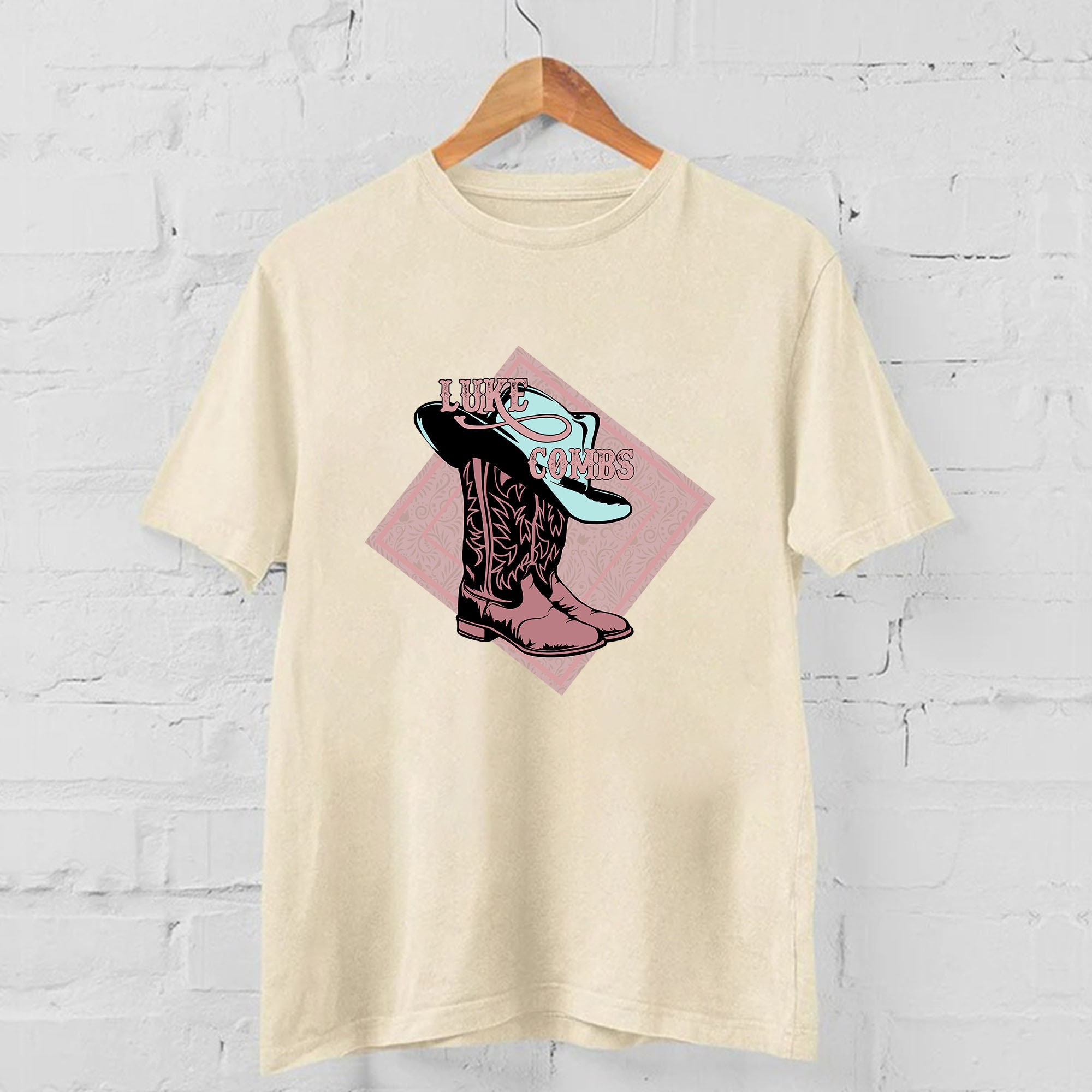 Luke Combs World Tour 2023 Shirt Cowboy Combs Cowgirl Combs Etsy