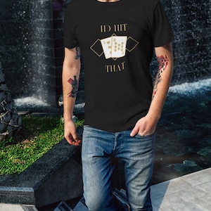 Eu acertaria aquele blackjack | Camiseta Poker Funny Cards Vegas Casino Gambling Mens Ladies Womens Camisa Unissex