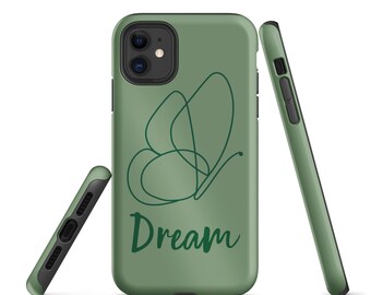 Butterfly Dreams Green, Coque iPhone 11, Coque iPhone 12, Coque iPhone 13