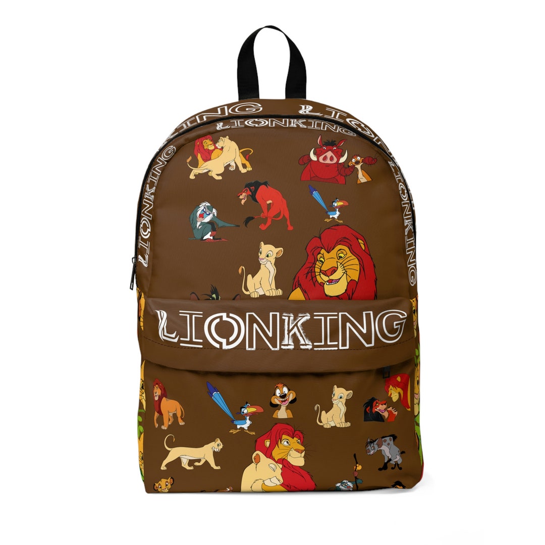 Lion King Backpack/backpack for Kids/toddler Backpack Etsy