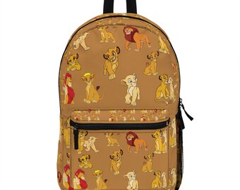King Back Pack Lion King Backpack Purse - Etsy