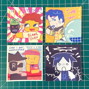 Forsaken Doodle Stickers