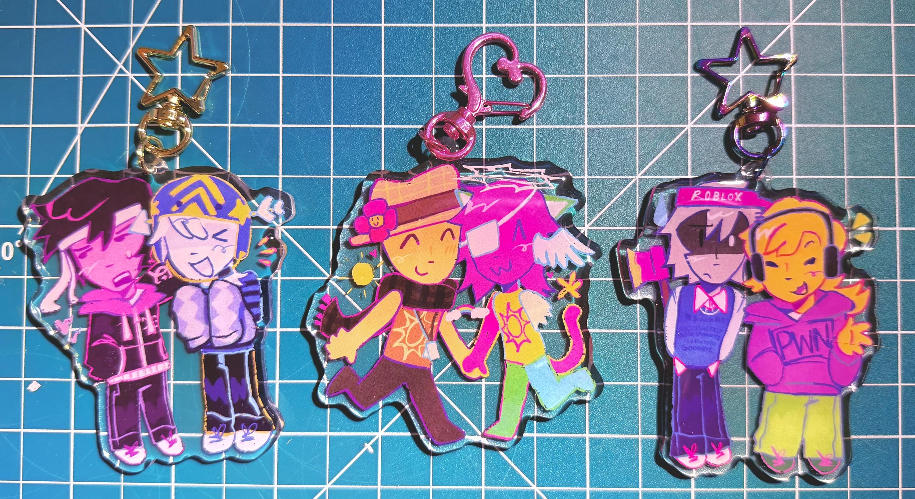 Bad Things Ivan and Andrew Acrylic Keychain !!!! - Etsy