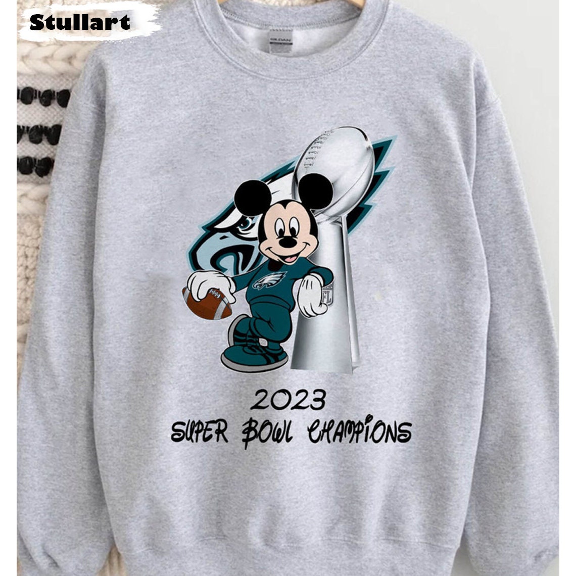 Discover Philadelphia Mickey Football Sweatshirt