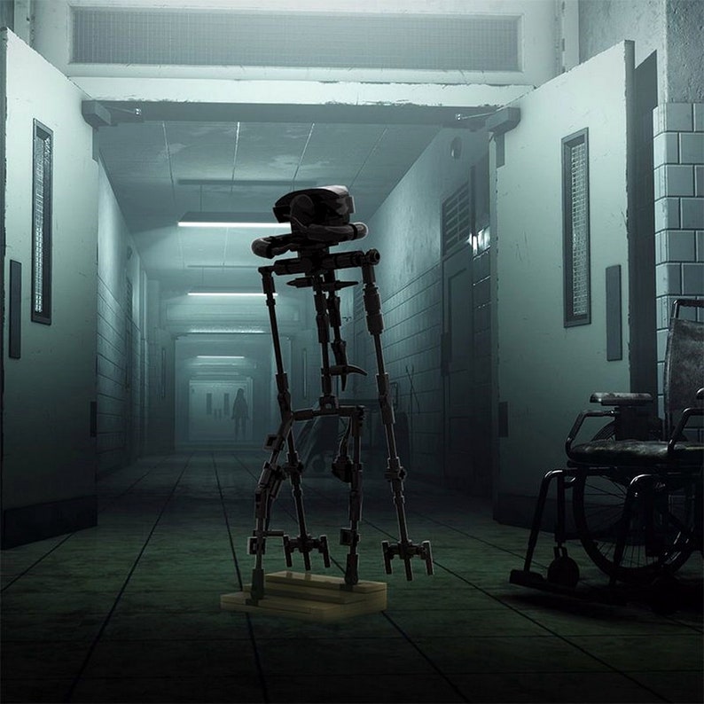 The Backrooms Dullers Backrooms Bacteria Building Blocks Lego Etsy