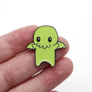 Baby Cthulhu Enamel Pin Cthulhu Brooch