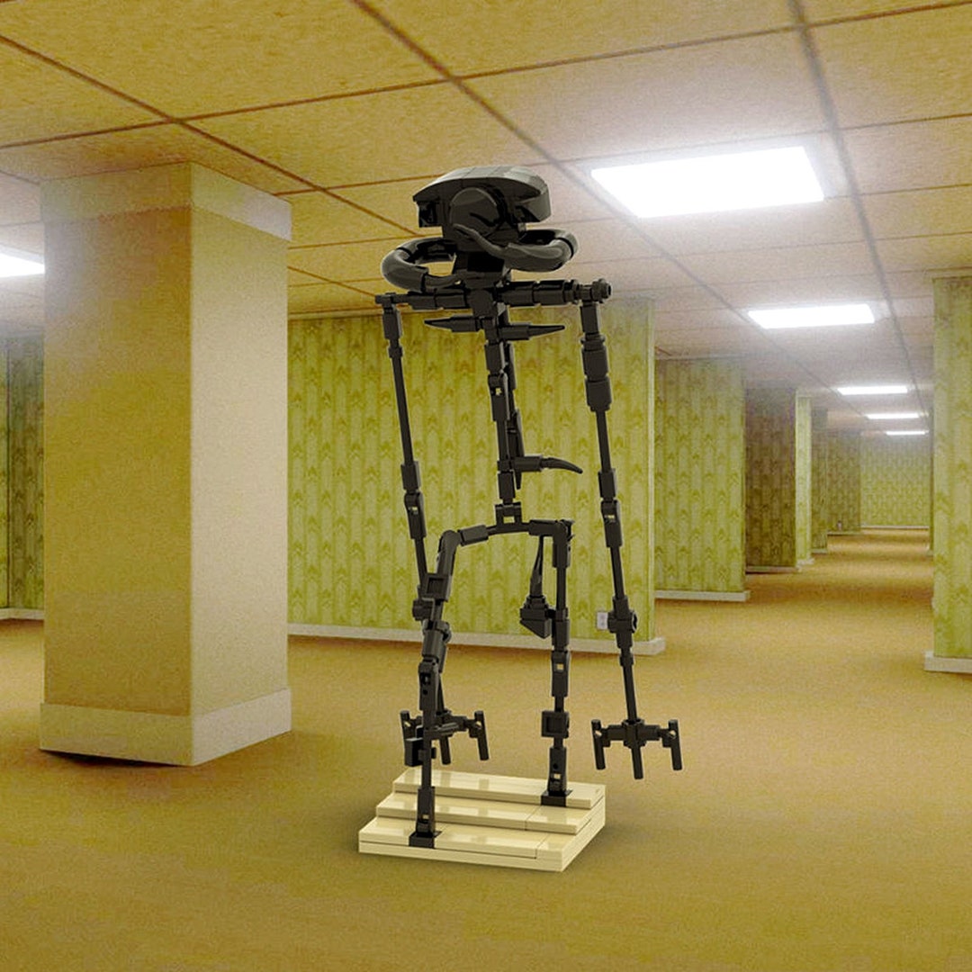 The Backrooms Dullers Backrooms Bacteria Building Blocks Lego Etsy UK