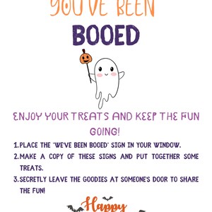 You've Been Booed Printables, You've Been Booed Game, We've Been Booed ...