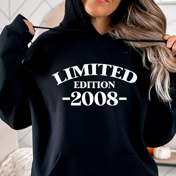 2008 Limited Edition Sweatshirts,16th Birthday Hoodie,,16st Birthday Sweatshirts,,16 Birthday Crewneck ,16 Birthday tees,16th Birthday Gift