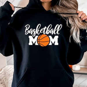 Basketball mom hoodies top