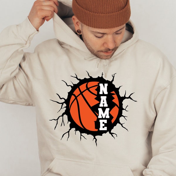 Custom Basketball Hoodie, Gift For Basketball  Player, Basketball Hoodie ,Personalized Basketball Player Gift, Basketball lover hoodies