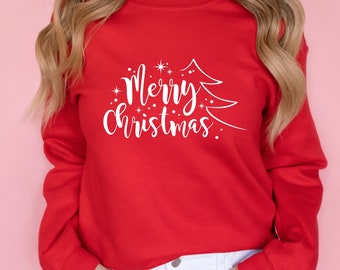 Christmas Tree Sweatshirt, Merry Christmas Sweater, Christmas Hoodie, Merry Christmas Tree Sweater, Christmas Gift, Merry Christmas shirts