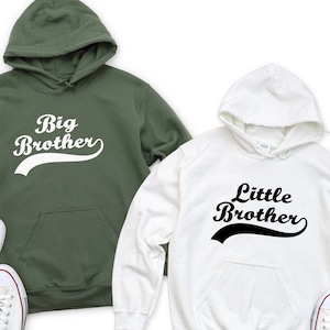 Big Brother Little Brother Matching Hoodie Set