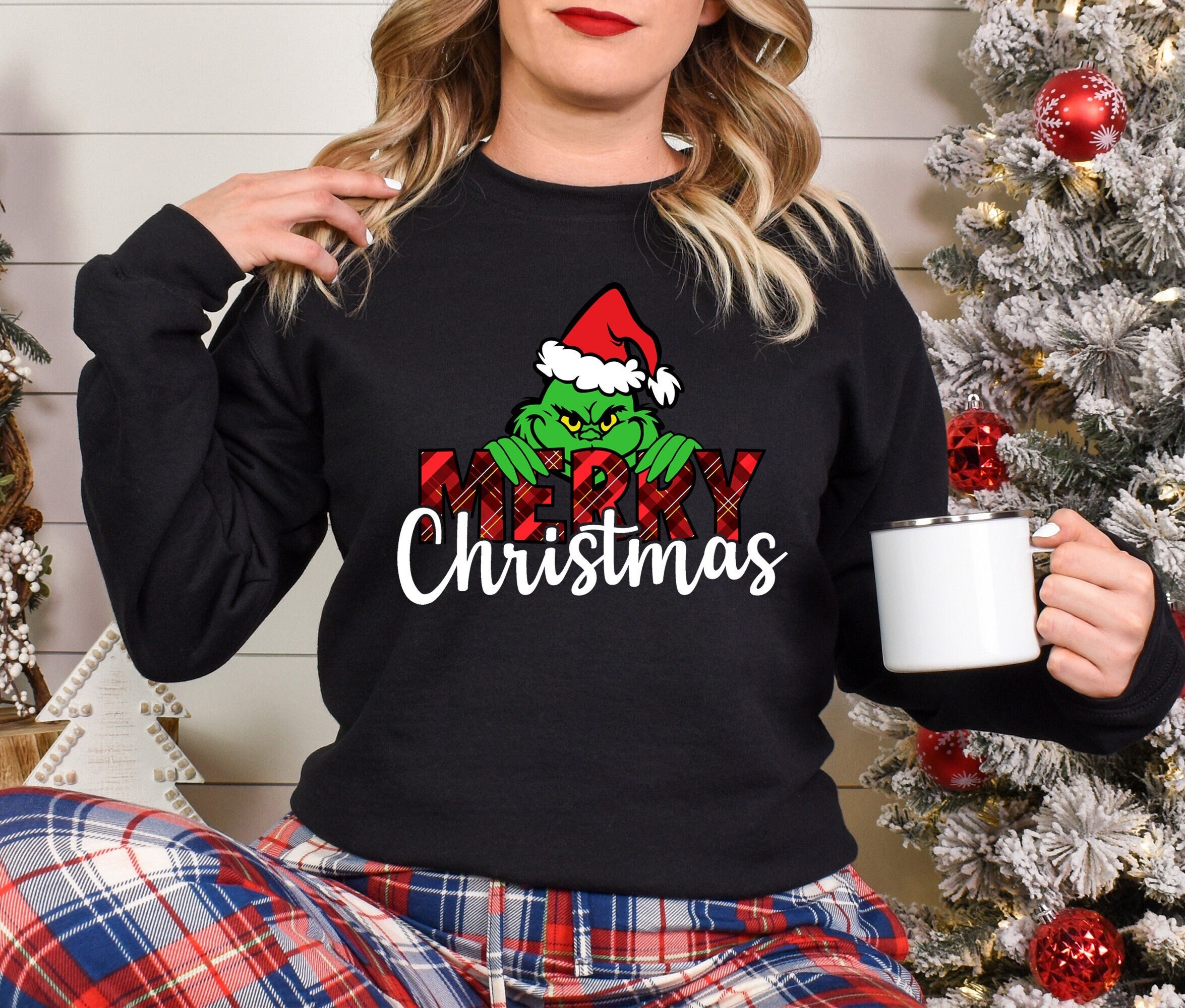 Grinch Hoodie - Etsy