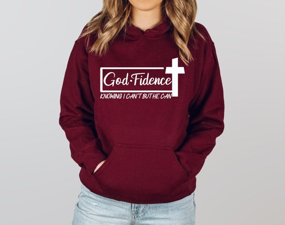 Godfidence Hoodie: Christian Faith Sweatshirt