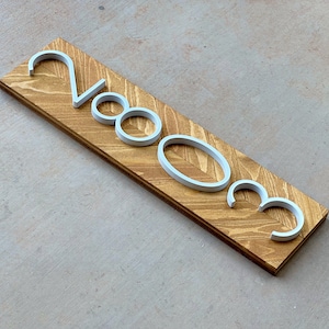 House Number Plaque, House Numbers, House Number Sign, Address Sign, Address Plaque, Address Sign, Address Numbers, Housewarming Gift