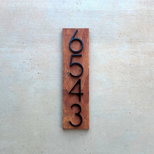 House Number Plaque, House Numbers, House Number Sign, Address Sign, Address Plaque, Address Sign, Address Numbers, Housewarming Gift