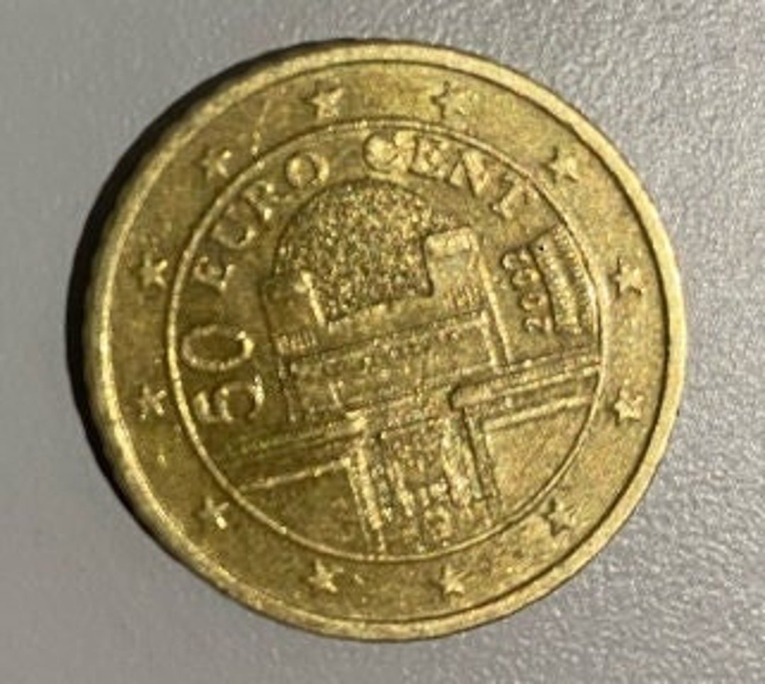 50 Eurocent 2002 Austria Rare Item Etsy Nederland 50-eurocent-2002-austria-rare-item-etsy-nederland