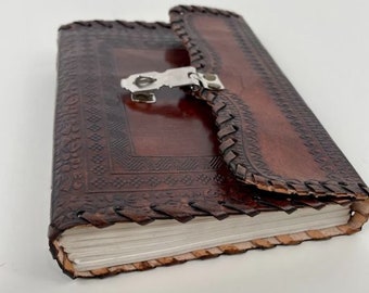 Small Tooled leather Diary