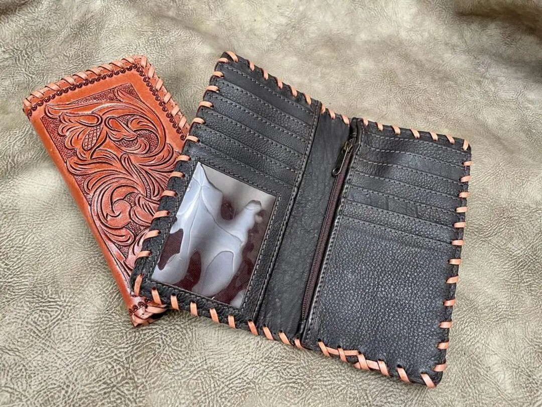 Buy Tooled Men's Wallet Online in India Etsy