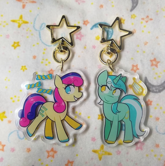 Lot 2 My Little Pony Twilight Sparkle Keychain