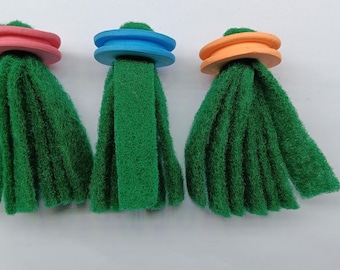 3 x spawning mop, medaka, killifish, armored catfish, spawning aid breeding aquarium