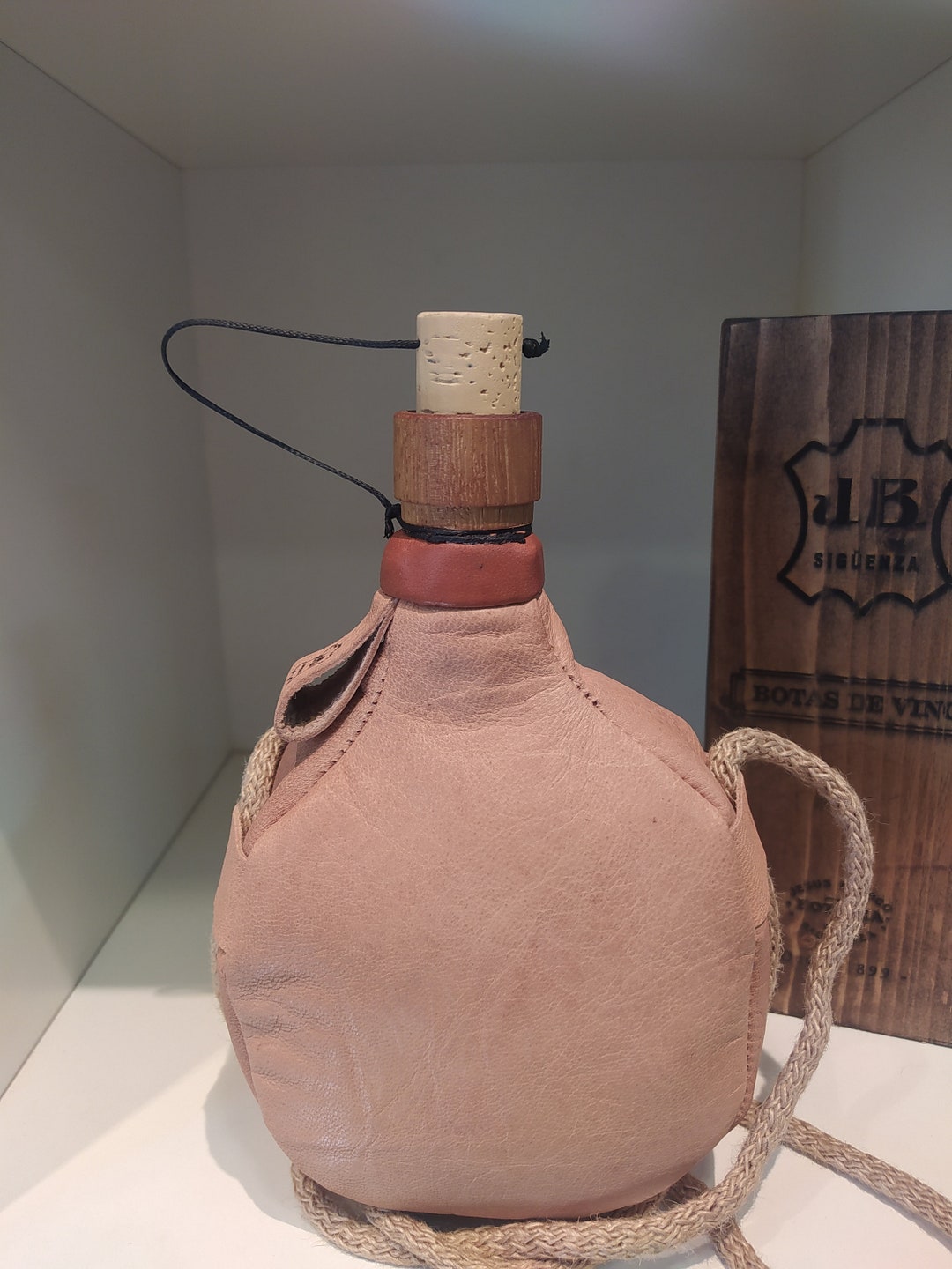 Termo Para Vino Luxshiny Piezas Bolsa Bota De Cuero Bolsa De